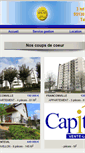 Mobile Screenshot of capital-immobilier.net